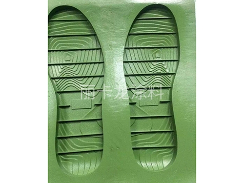 Teflo non-stick coating for shoe mold